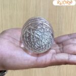 Sphatik shiva lingam original with certificate - ( 420 Grams )