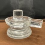Original Chandramouleshwar Sphatik Lingam (3.75 Inches) – 1258 Grams