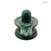 Green Jade Maragatha Shiv Lingam 2.75 Inches 308 Grams