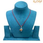 Alternative view of 13 Mukhi Indonesian Rudraksha With Silver Capped -  (18.48 MM)