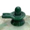 Green Jade Marakatha Shiv Lingam (2.25 Inch) 153 Gram