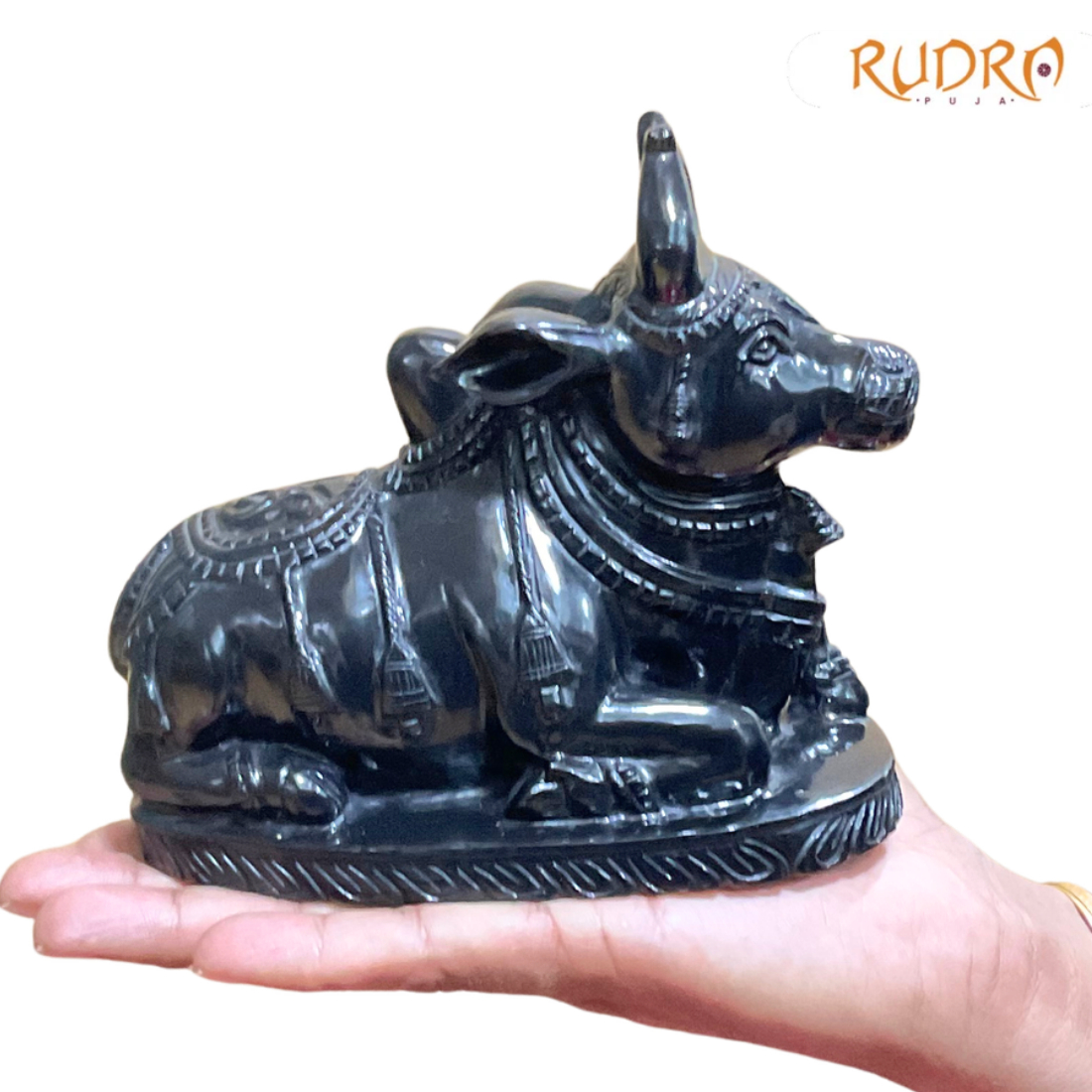 Black Jade Nandi 5.75 Inches 1698 Grams