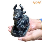 Black Jade Nandi 5.75 Inches 1698 Grams