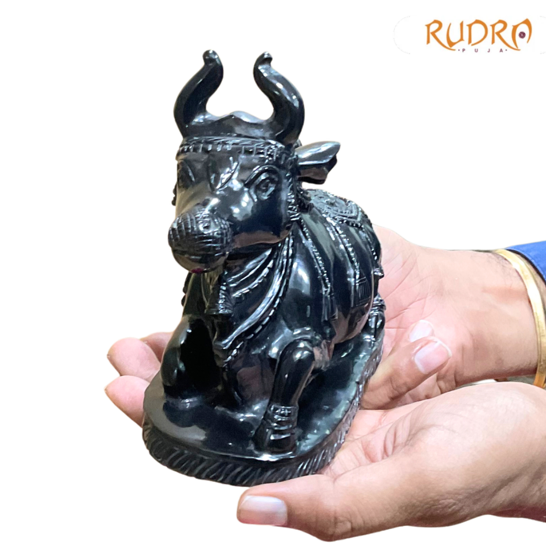 Black Jade Nandi 5.75 Inches 1698 Grams