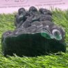 Hanuman Idol In Green Jade 7 Inches 1141 Grams