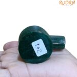 Green Jade Marakatha Shiv Lingam - (2.25 Inches) - 102 Grams