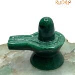 Green Jade Marakatha Shiv Lingam (2 Inch) 105 Gram