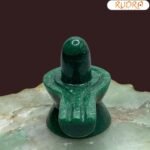 Green Jade Marakatha Shiv Lingam (2 Inch) 105 Gram