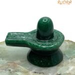 Green Jade Marakatha Shiv Lingam (2 Inch) 95 Gram