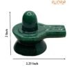 Green Jade Marakatha Shiv Lingam (2 Inch) 95 Gram 11 Green Jade Marakatha Shiv Lingam (2 Inch) 95 Gram