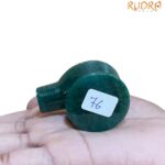 Green Jade Shivling - 1.75 Inches - (76 Grams)