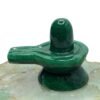 Green Jade Shivling 2 Inch ( 125 Gram )