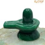 Green Jade Shivling 2 Inch ( 125 Gram )