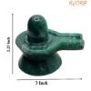 Green Jade Shivling 2.25 Inch ( 182 Gram ) 11 Green Jade Shivling 2.25 Inch ( 182 Gram )