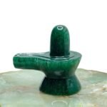 Green Jade Shivling 2.25 Inch ( 80 Gram )
