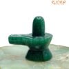 Green Jade Shivling 2.25 Inch ( 80 Gram )