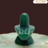 Green Jade Shivling 2.25 Inch ( 80 Gram )