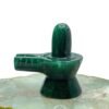 Green Jade Shivling 2.50 Inch ( 120 Gram )