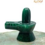 Green Jade Shivling 2.50 Inch ( 120 Gram )