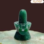 Green Jade Shivling 2.50 Inch ( 120 Gram )