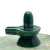Green Jade Shivling 2.50 Inch ( 138 Gram )
