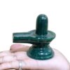 Green Jade Shivling - 3 Inches ( 198 Grams )