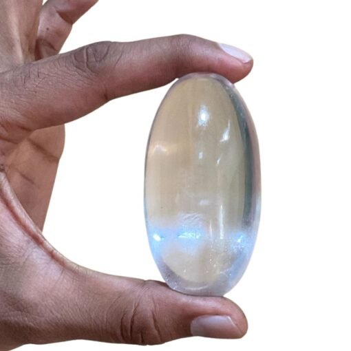 Original Sphatik Lingam - (150 Gram ) - 3 Inches