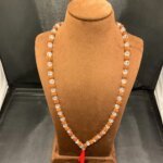 Rudraksha Sphatik Mala 9 Mm (18 Inches) Up C