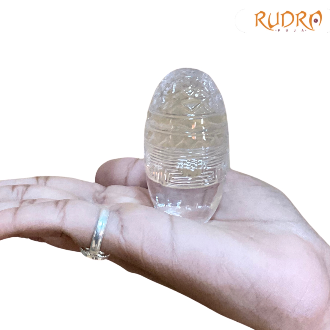 Sphathik Lingam 2.5 Inches 117 Grams