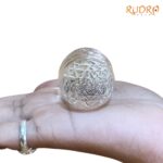 Sri Chakra Spatika Lingam ( 2.5 Inches ) - 117 Grams