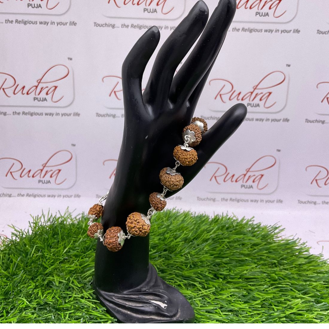 Rudraksha Crystal Bracelet