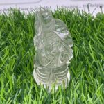 Crystal Sphatik Ganesha Idol 3 Inches 125 Gms