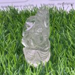 Crystal Sphatik Ganesha Idol 3 Inches 125 Gms