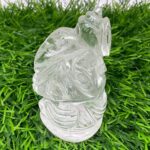 Crystal Ganesha Idol 2.75 Inches 151 Gms