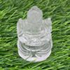 Original Crystal Ganesha Idol 2.5 Inches 89 Gms