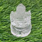 Original Crystal Ganesha Idol 2.5 Inches 89 Gms