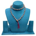 Crystal Rudraksha Mala 7 mm (15 Inches)