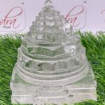 Crystal Sphatik Shri Yantra 5 Inches 1438 Grams