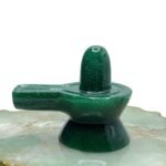 Green Jade Shivling - 2 Inch ( 95 Gram )