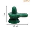 Green Jade Shivling - 2 Inch ( 95 Gram ) 11 Green Jade Shivling - 2 Inch ( 95 Gram )