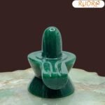 Green Jade Shivling - 2 Inch ( 95 Gram )