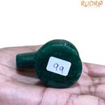 Green Jade Shivling - 2.25 Inches - ( 99 Gram )