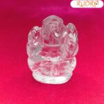 Spatika Ganesha Idol 1 Inches 10 gms
