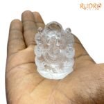 Spatika ganapathi Idol 1.75 Inches 85 gms