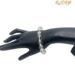 Plain Sphatik Bracelet 10 Mm