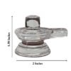 Panchsutri Sphatik Shivling (65 Gram) 1.50 Inches