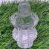 ओरिजिनल स्फटिक Carved Sphatik Crystal Shivling In 2.75 Inch (176 Gms )