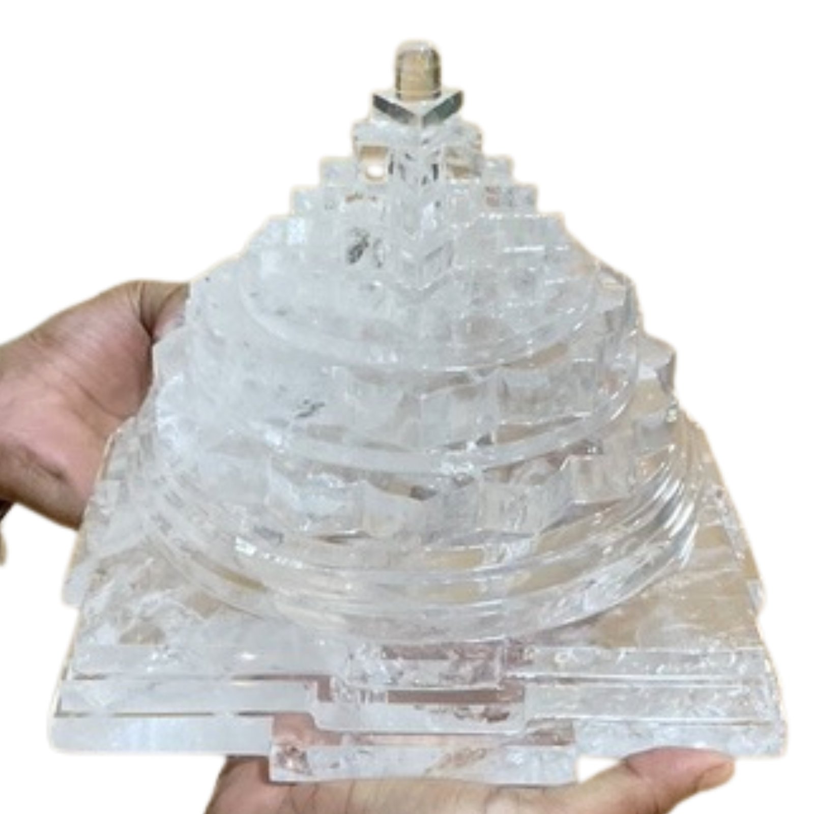 Big Sphatik Shree Yantra श्री यन्त्र 8.5 By 9 / 9490Gms 1 Sphatik Shree Yantra श्री यन्त्र 8.5 By 9 9490Gms