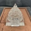 Super Fine Sphatik Shree Yantra श्री यन्त्र 6.5 By 6.5 / 3602Gms