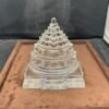 Super Fine Sphatik Shree Yantra श्री यन्त्र 6.5 By 6.5 / 3602Gms